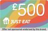 £500 TOWARDS JUST EAT* - UK - {CPA}
