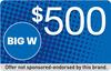 Get $500 Towards Big W! -AU, Incent, Email Submit RS